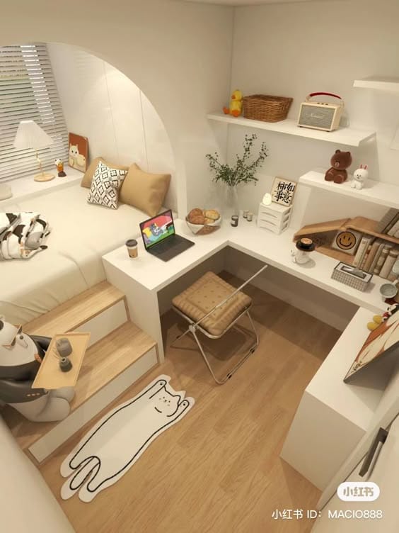 200+ ý tưởng decor trang trí bàn học cực đẹp 5 Trang trí bàn học, decor bàn học cực đẹp