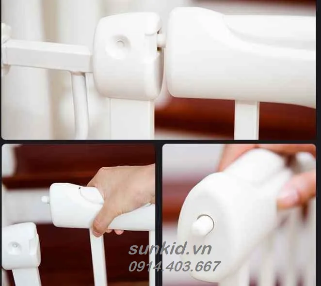 Thanh chắn cầu thang Umoo, chắn cửa không khoan Umoo 08161