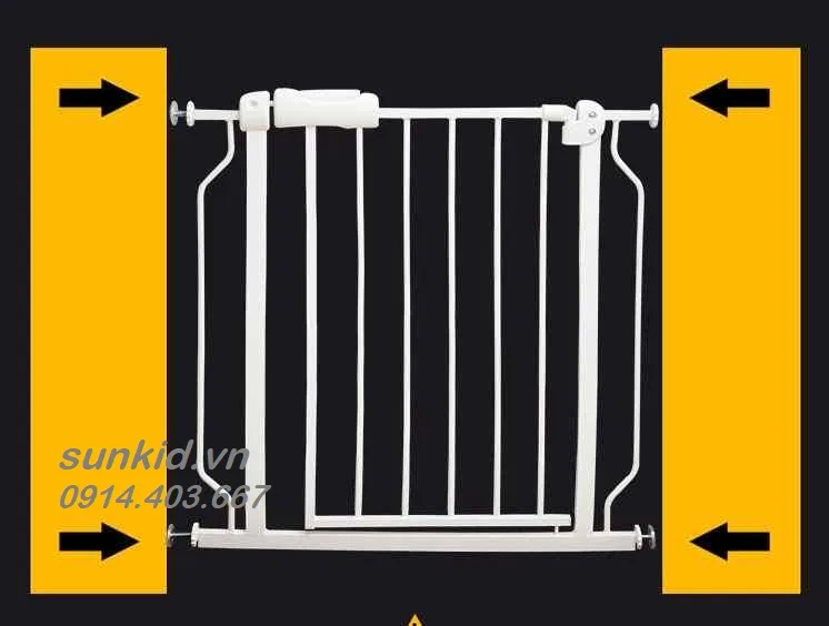 Thanh chắn cầu thang Umoo, chắn cửa không khoan Umoo 08161