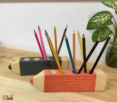 20 ý tưởng trang trí bàn học bằng hộp đựng bút đẹp