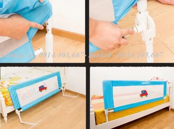 Thanh chắn giường Mambo 5 Thanh chắn giường Mambo kích thước 1,8m và 2m