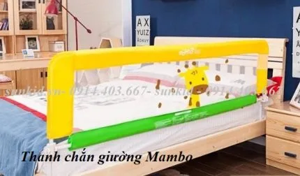 Thanh chắn giường Mambo kích thước 1,8m và 2m