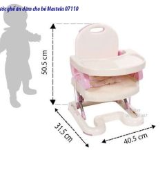 Ghế ăn dặm cho bé Mastela 07110